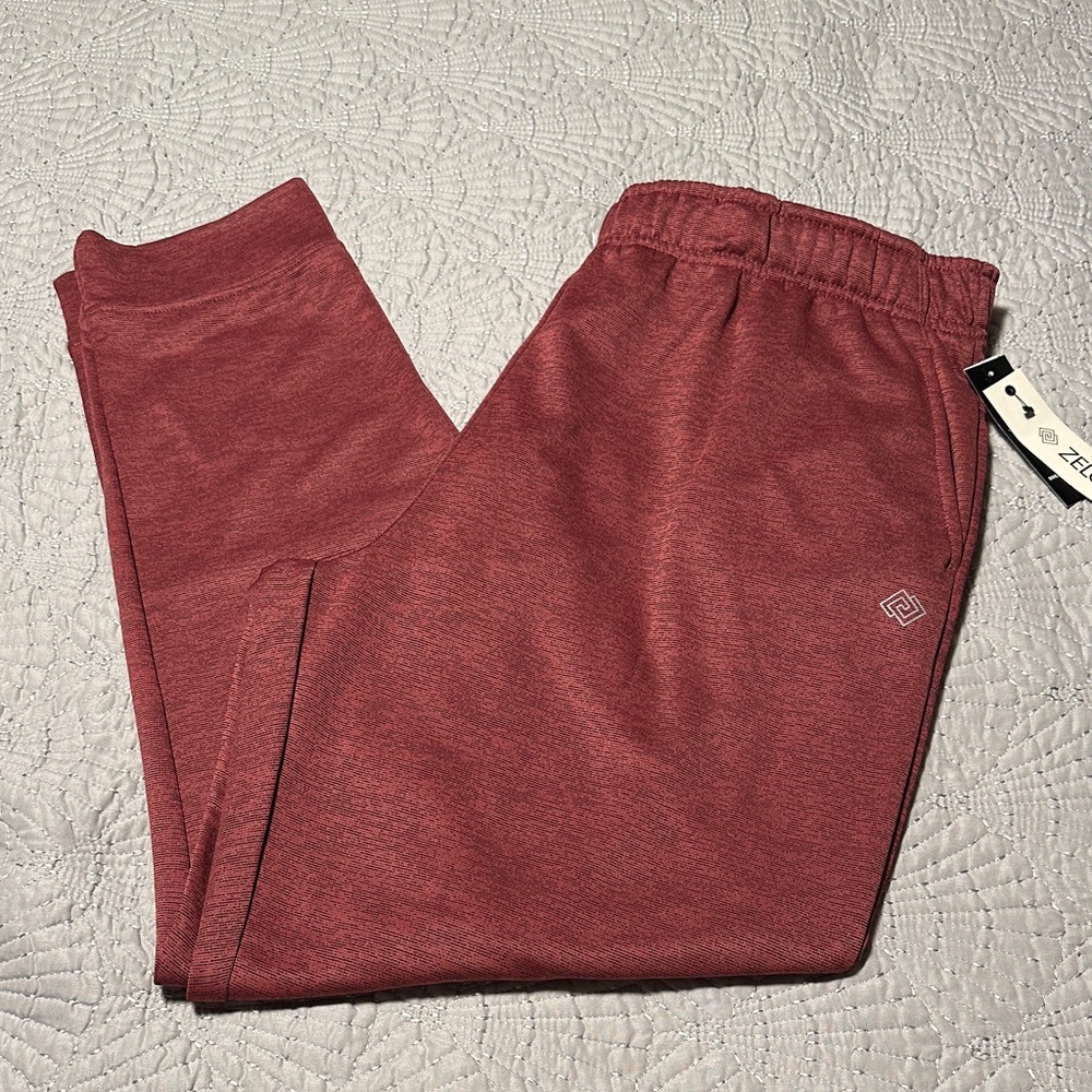 Zelo’s Men’s Deep Rose Activewear Jogger Pants from Belk, NWT’s, Size XL